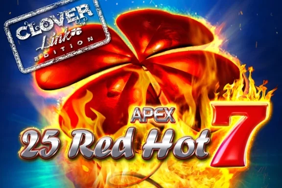 Jogar 25 Red Hot 7 Clover Link — caça-níqueis online